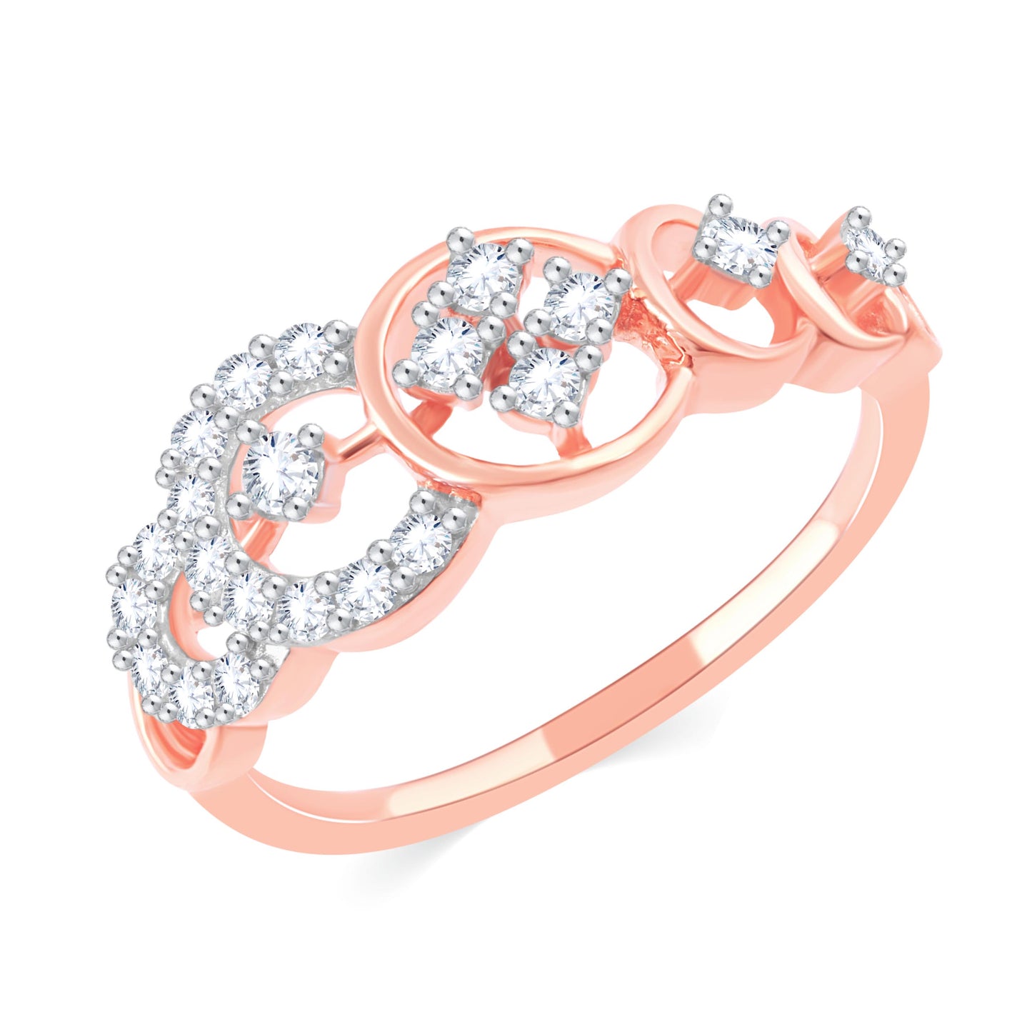 Diamond Ring for her in Rose Gold DRG23730