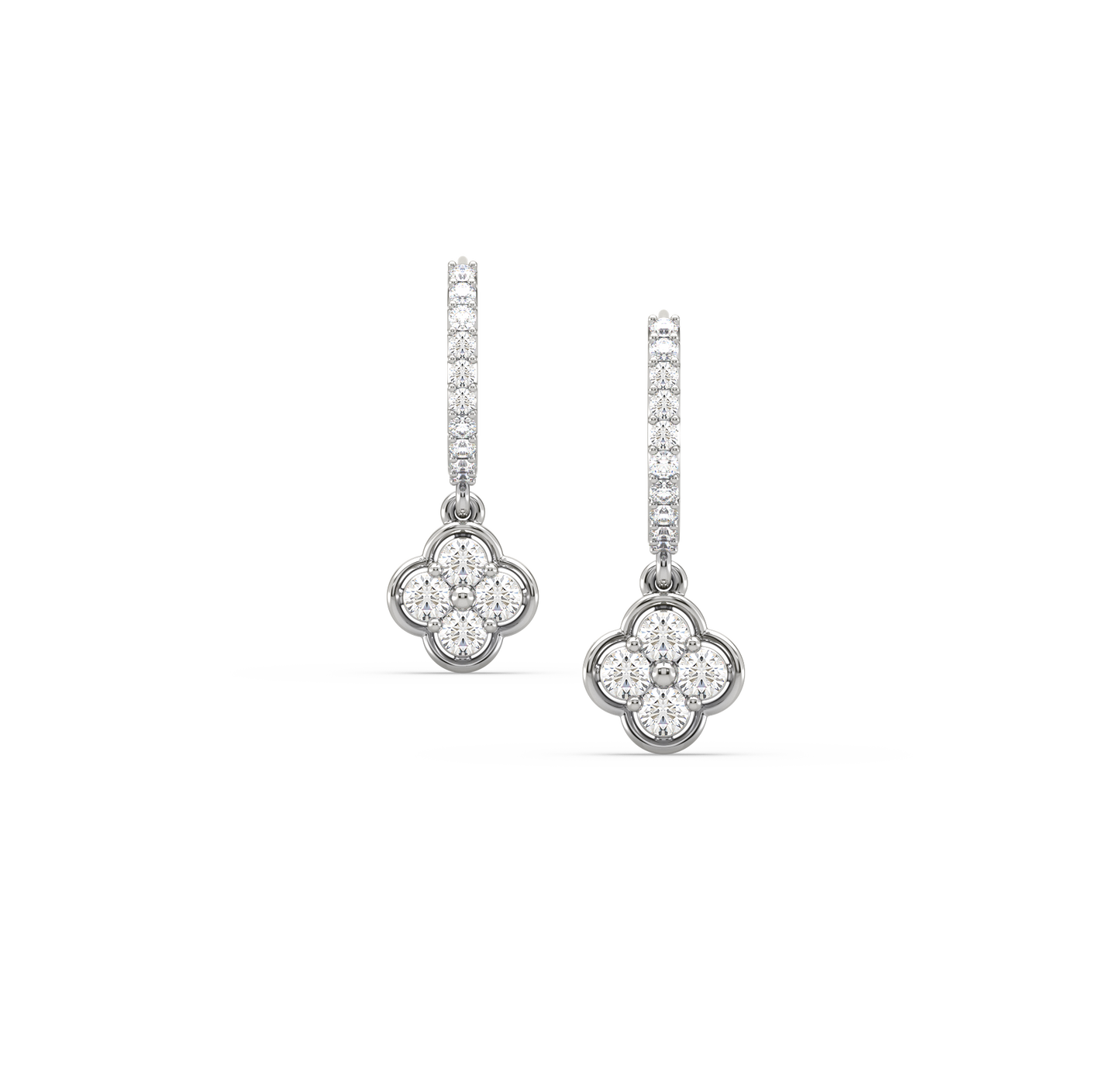 Natalia Dangling Diamond Earrings