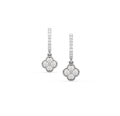 Natalia Dangling Diamond Earrings