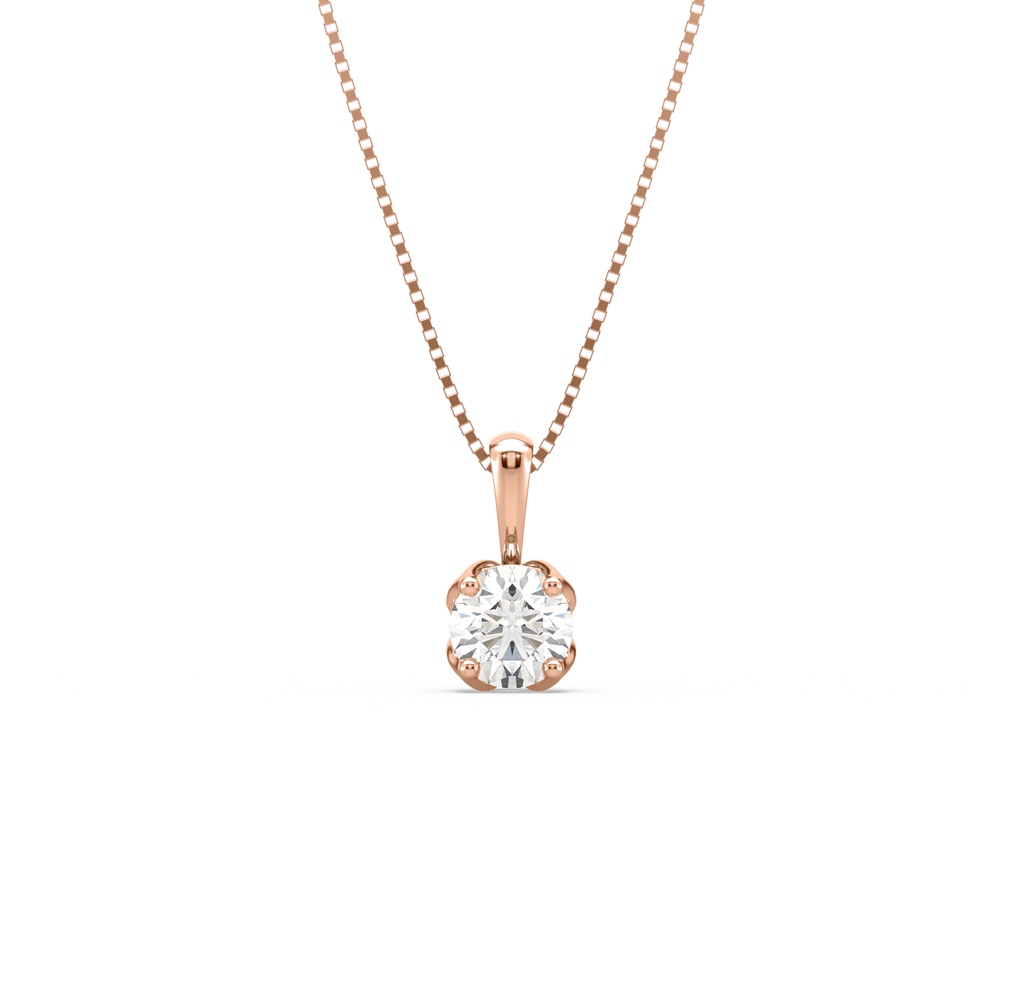 Vienna Sparkling Solitaire Pendant