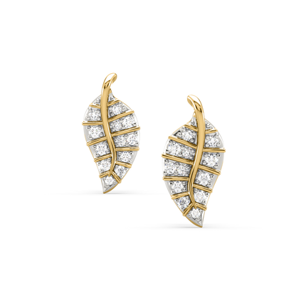 Lana Leaf Diamond Earrings