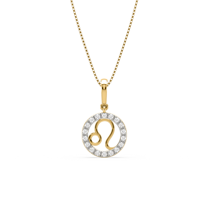 Leah Leo Zodiac Pendant