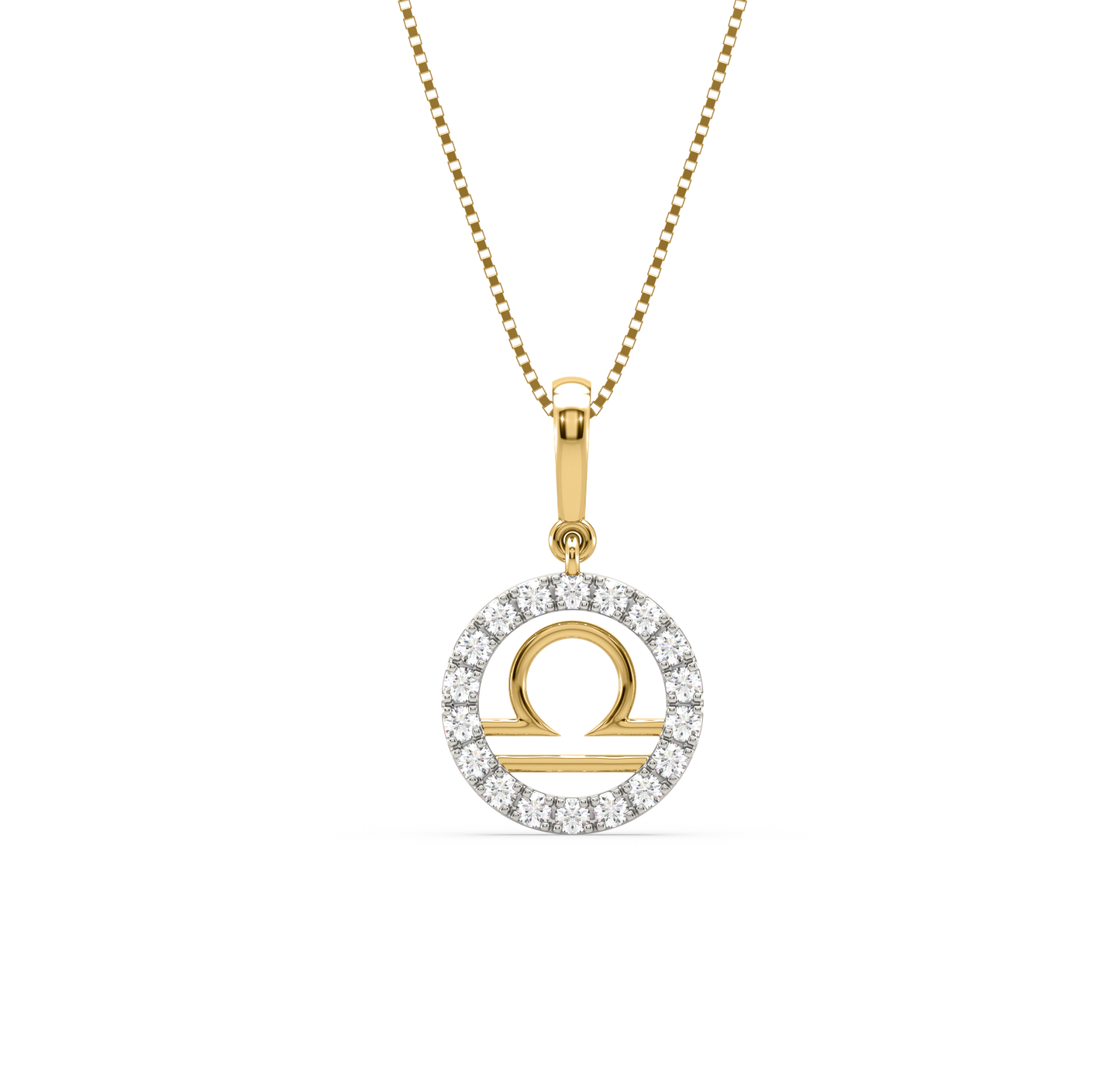 Louise Libra Zodiac Pendant