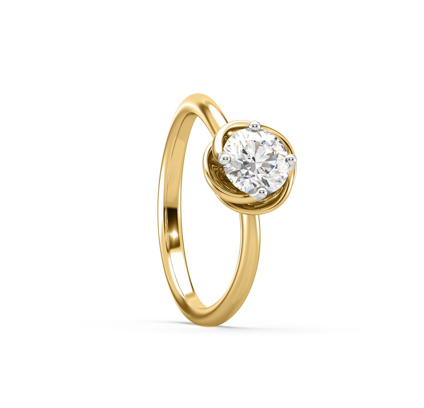 Hayley Solitaire Diamond Ring