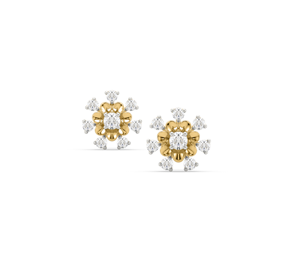 Jennifer Wheel Diamond Studs