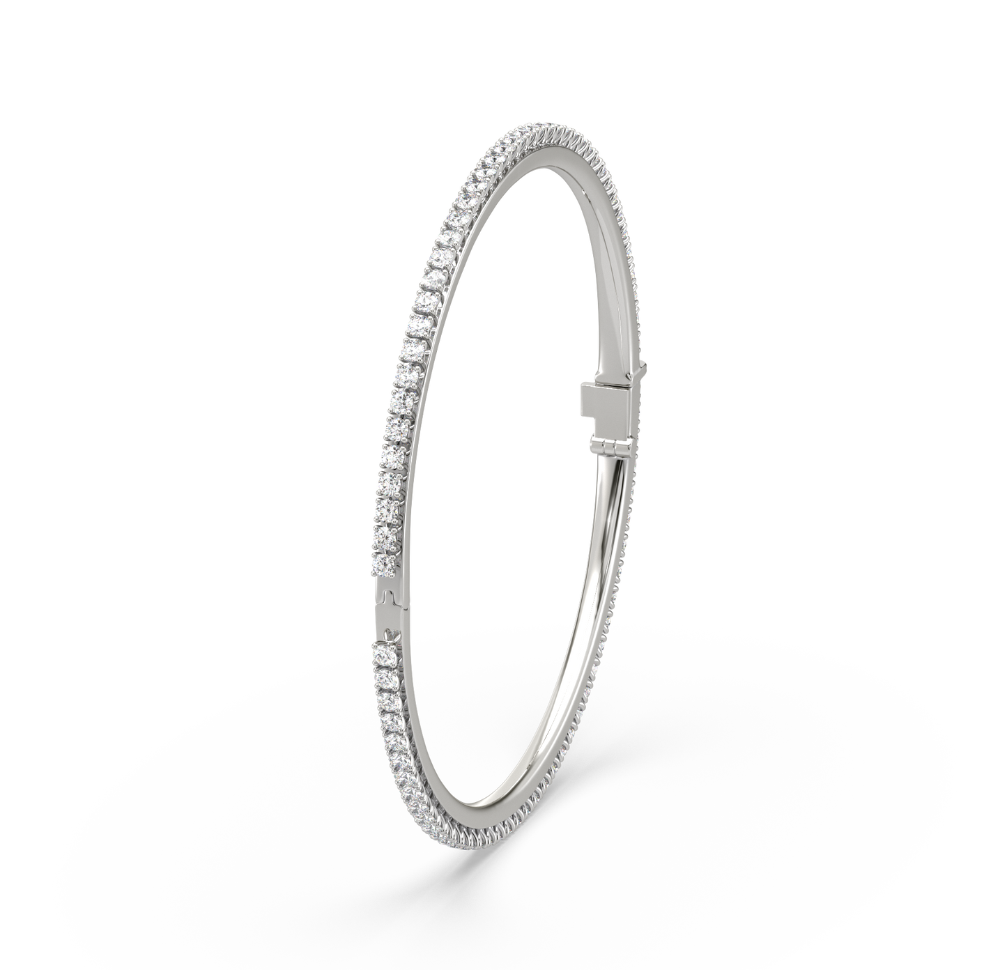 Ezra Diamond Eternity Bangle