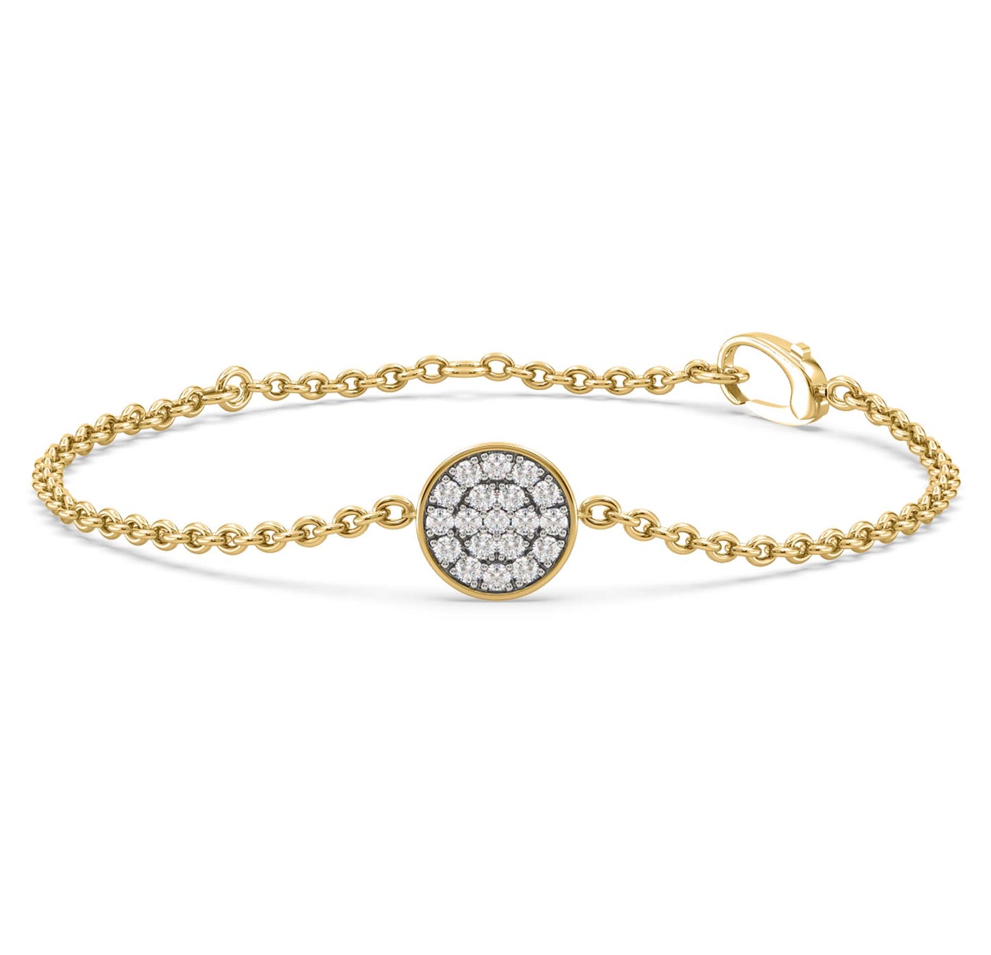 Arna Disc Diamond Bracelet