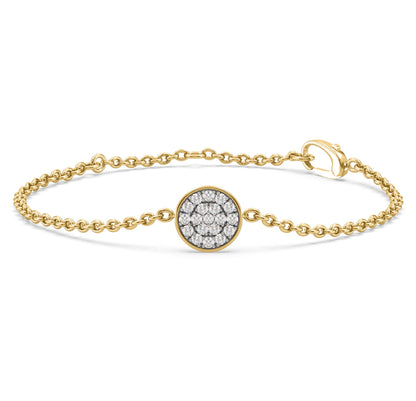 Arna Disc Diamond Bracelet