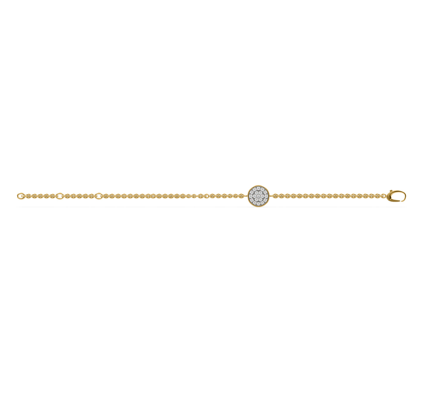 Arna Disc Diamond Bracelet