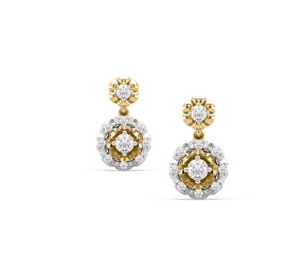 Eliana Flower Diamond Earrings