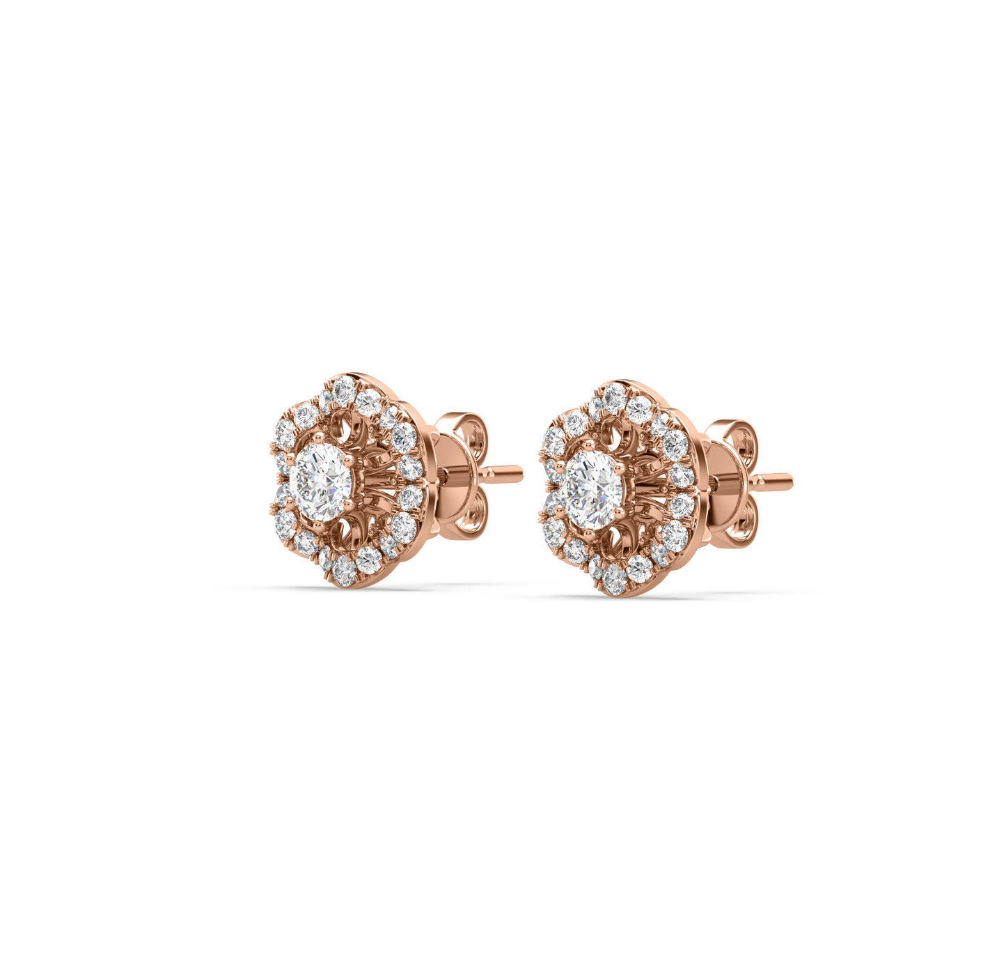 Hope Halo Solitaire Studs