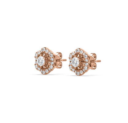 Hope Halo Solitaire Studs