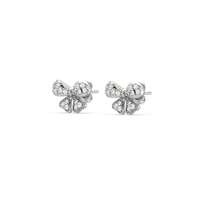 Delilah Bow Diamond Earrings