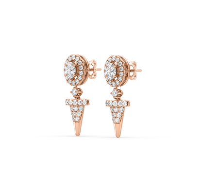 Celeste Spike Diamond Earrings