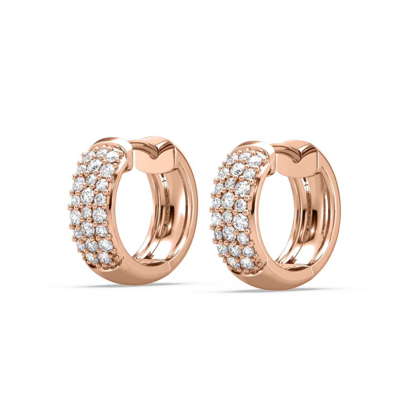 Cassidy Diamond Hoop Earrings