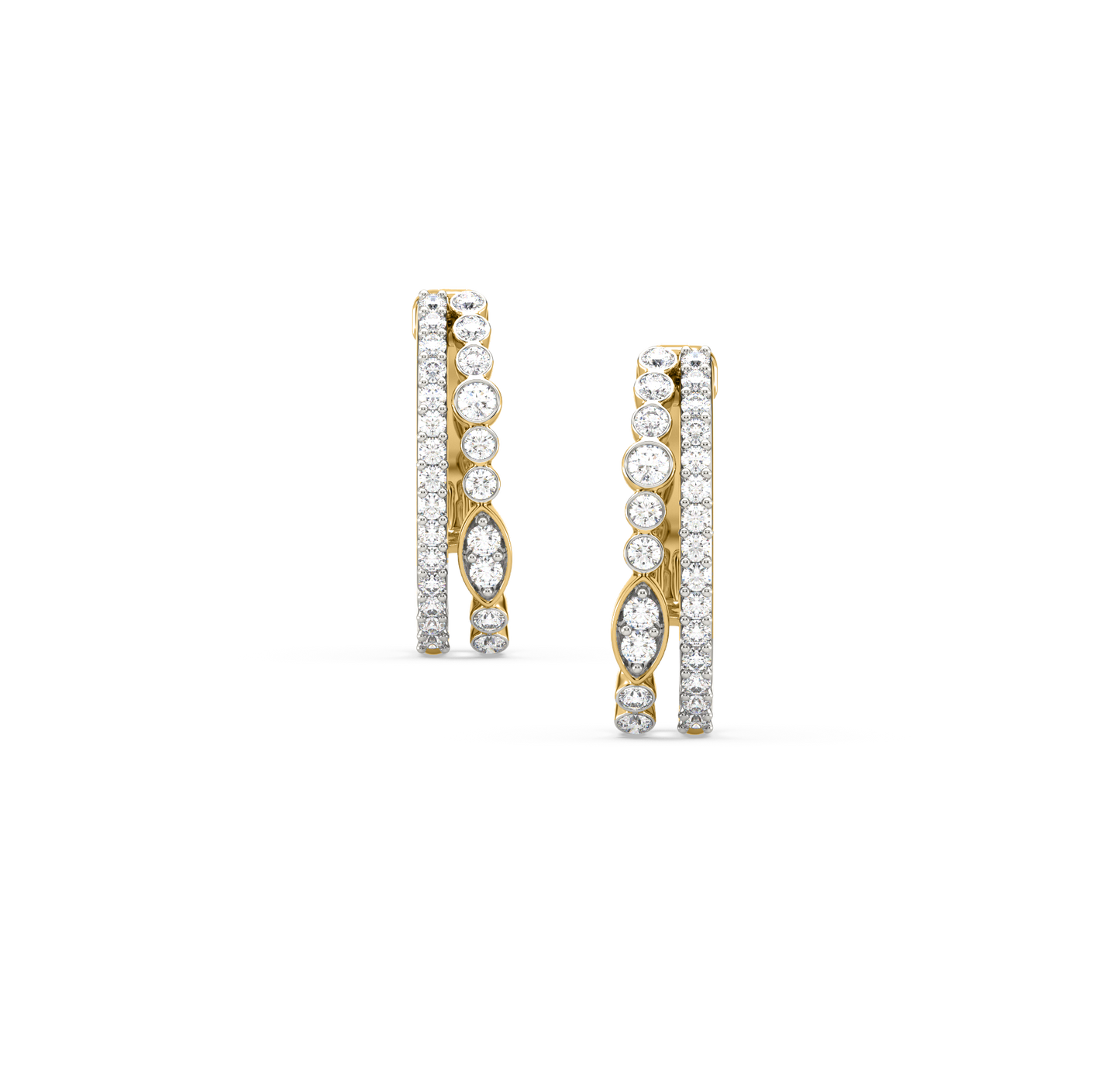 Helen Diamond Stud Earrings