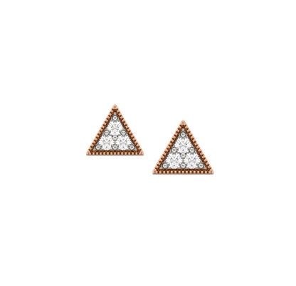 Aliza Pyramid Diamonds Earrings