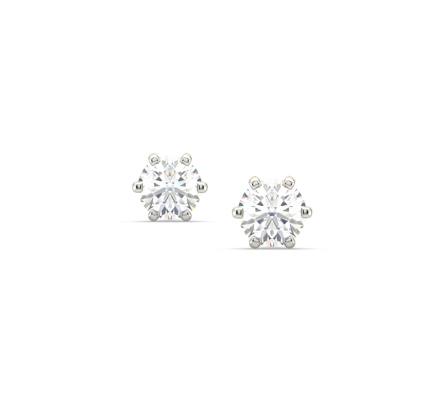 Alani Dazzling Solitaire Studs