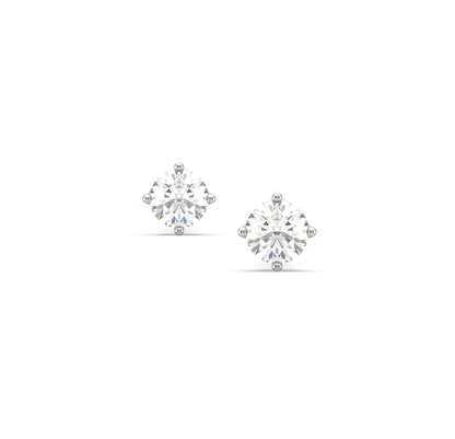 Alicia Diamond Solitaire Kids Studs