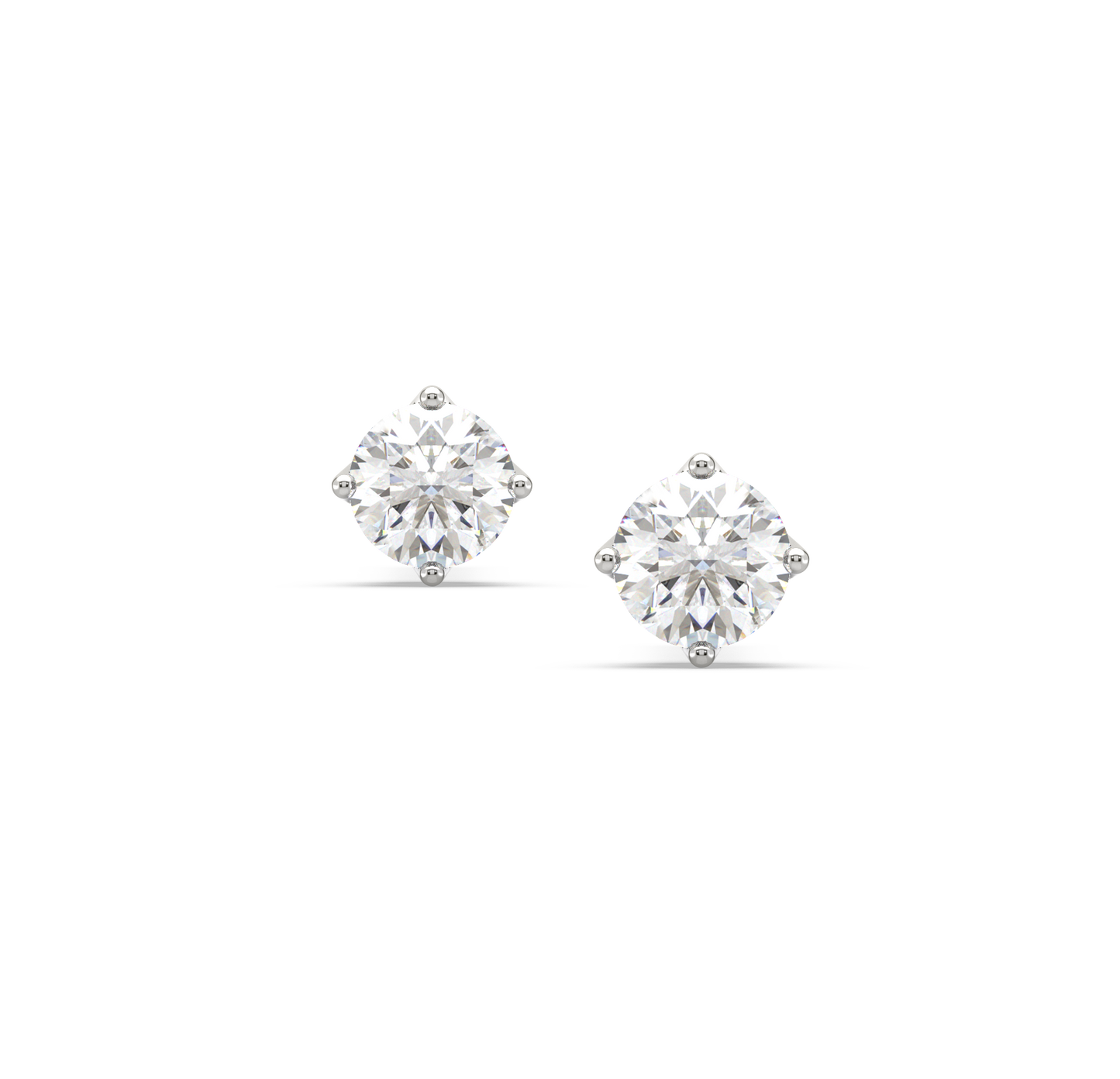 Maci Diamond Solitaire Earrings