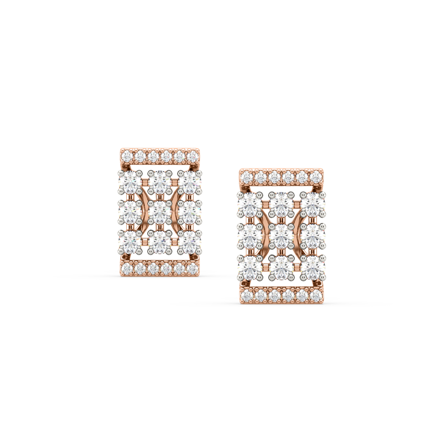 Fortuna Diamond Stud Earrings