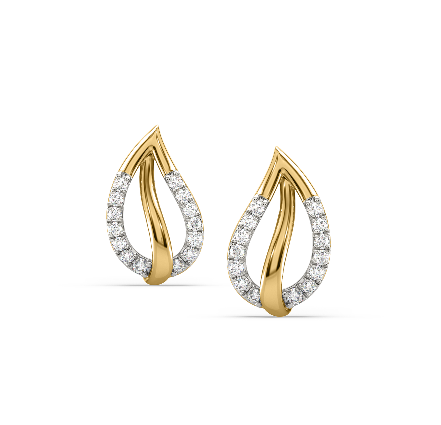 Elisa Diamond Stud Earrings