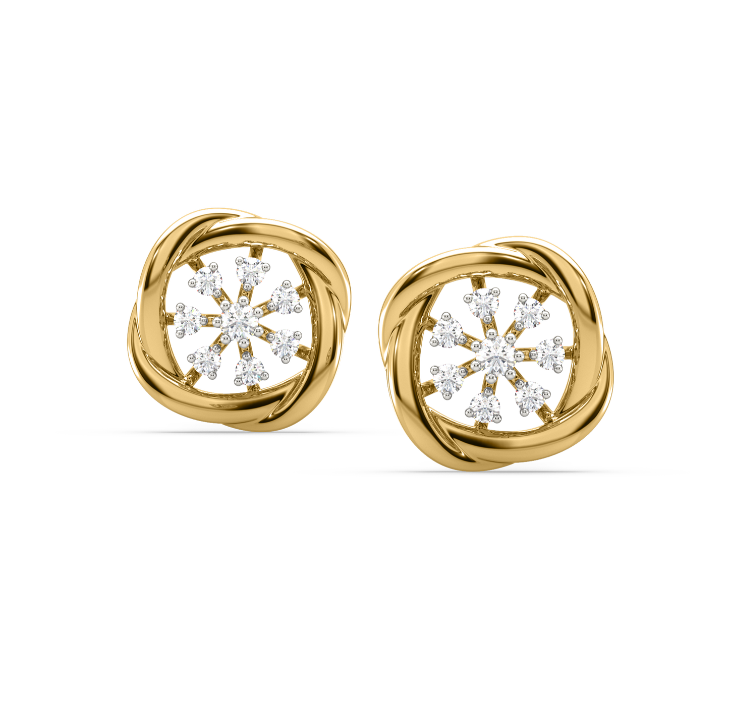 Bethany Diamond Stud Earrings