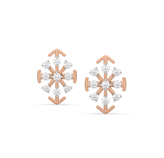 Barran Star Diamond Earrings