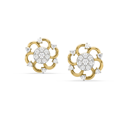 Aniyah Diamond Stud Earrings