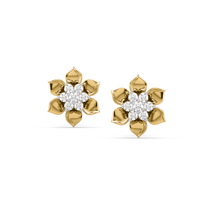 Angelina Diamond Diamond Stud Earrings