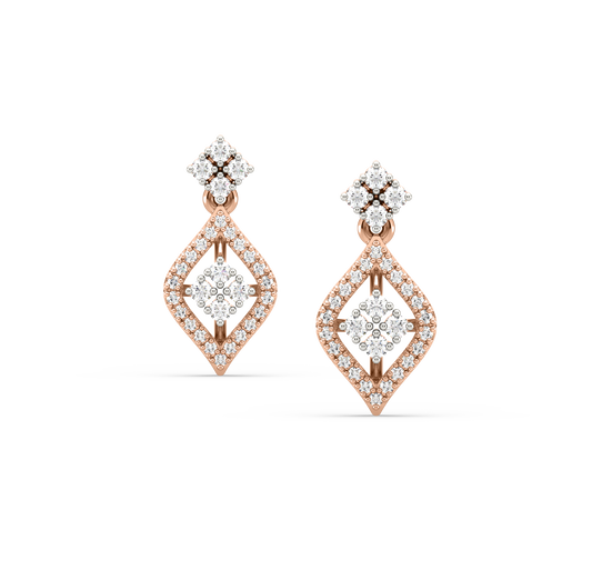 Aaliyah Diamond Stud Earrings