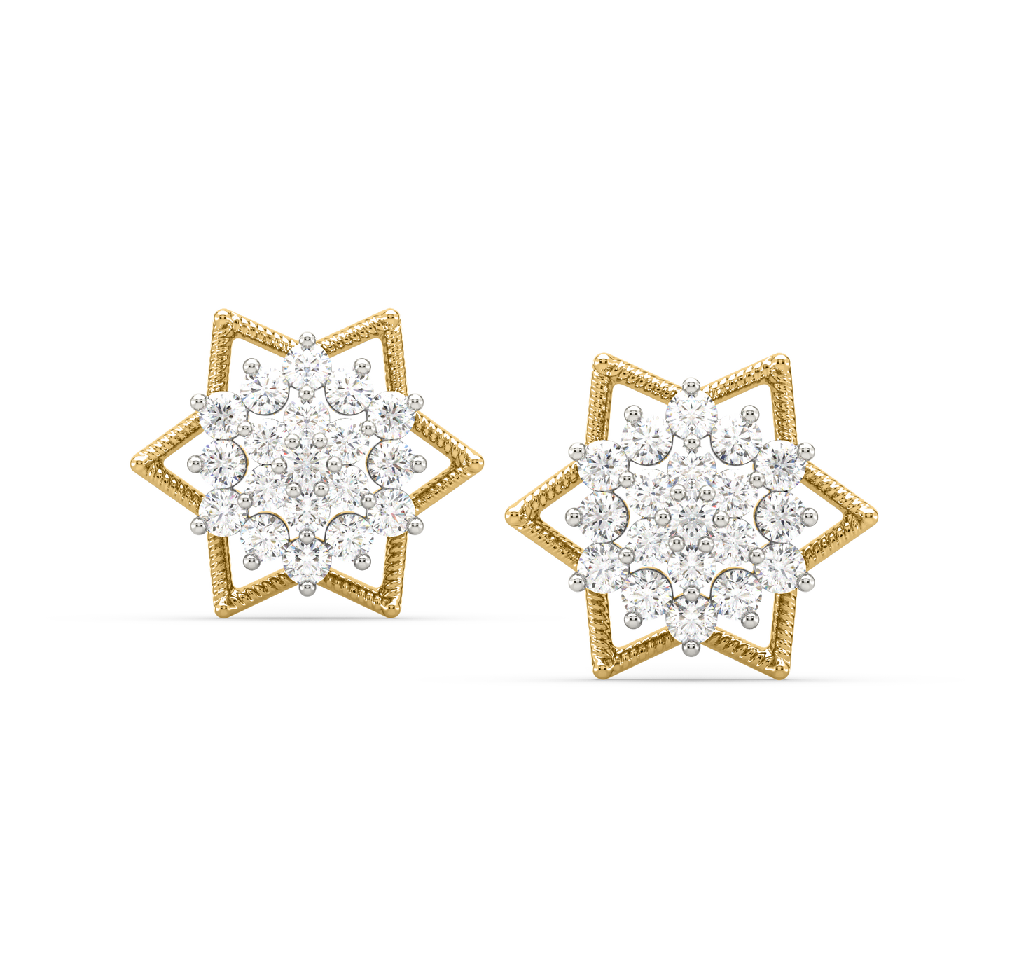 Hailey Diamond Stud Earrings