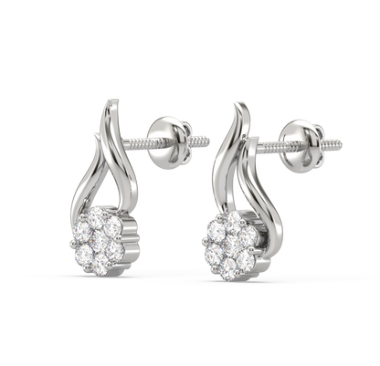 Cora Diamond Stud Earrings