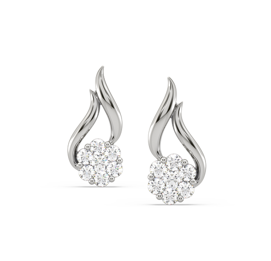 Cora Diamond Stud Earrings