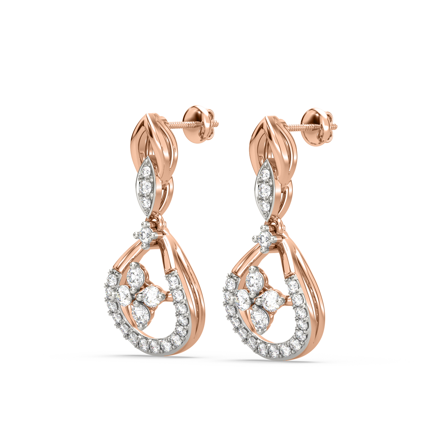 Rylee Diamond Stud Earrings