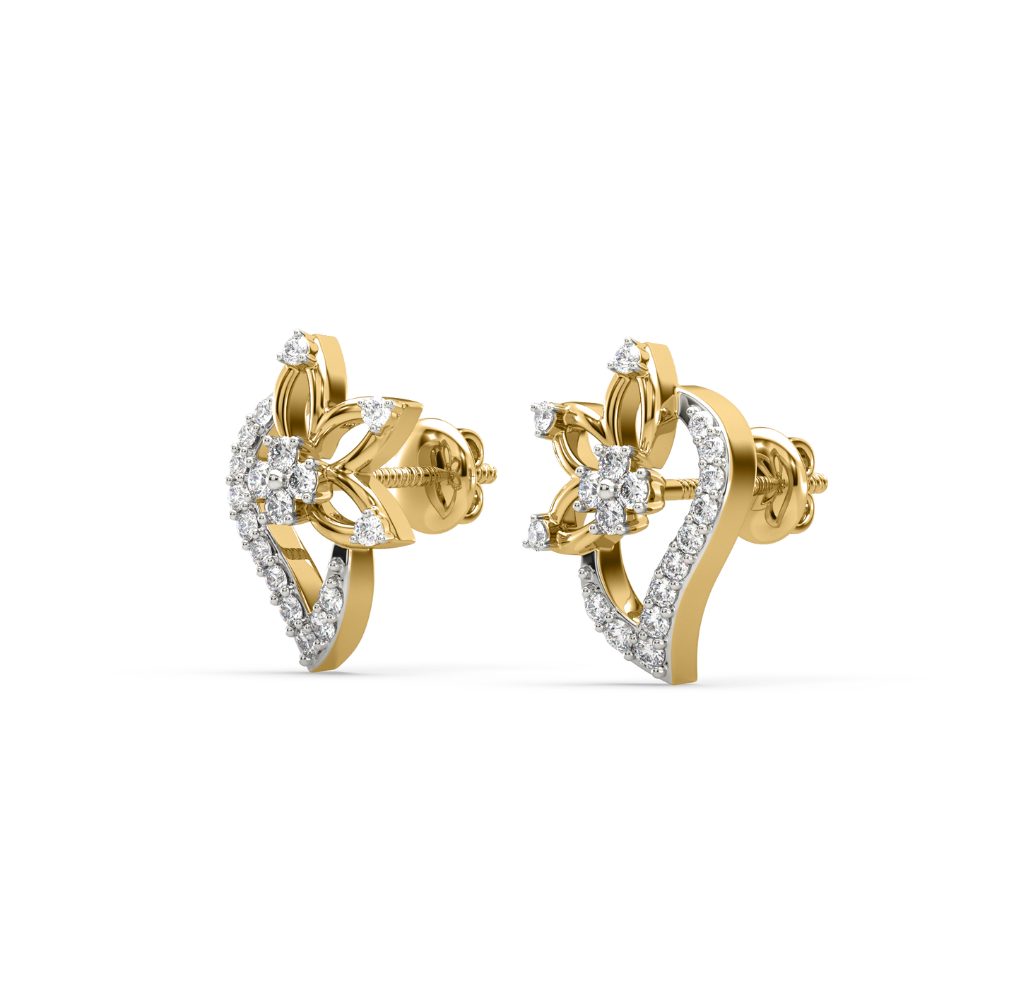 Hadley Diamond Stud Earrings