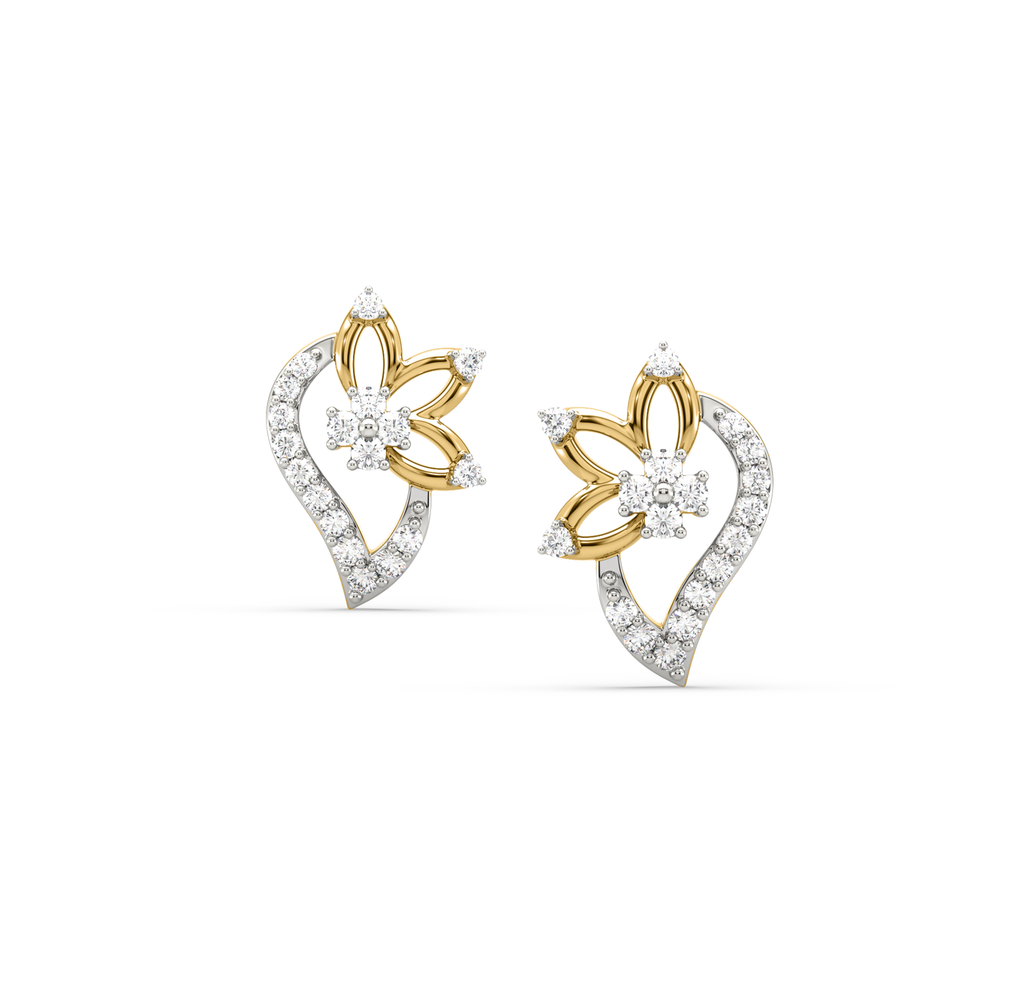 Hadley Diamond Stud Earrings