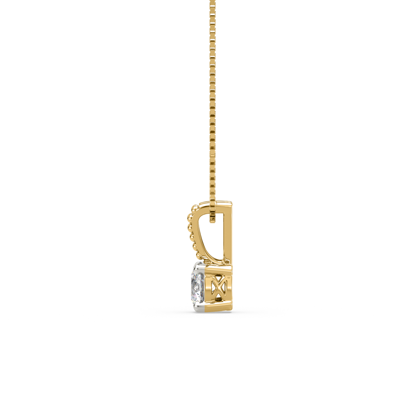 Zinisha Solitaire Diamond Pendant