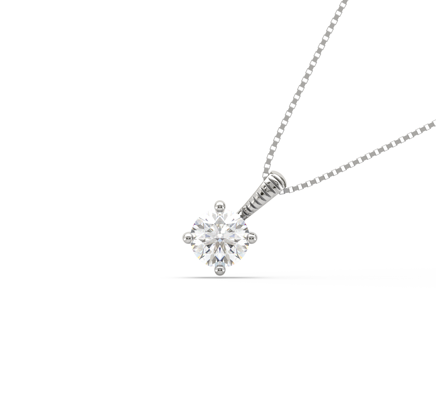 Petra Classic Diamond Solitaire Pendant