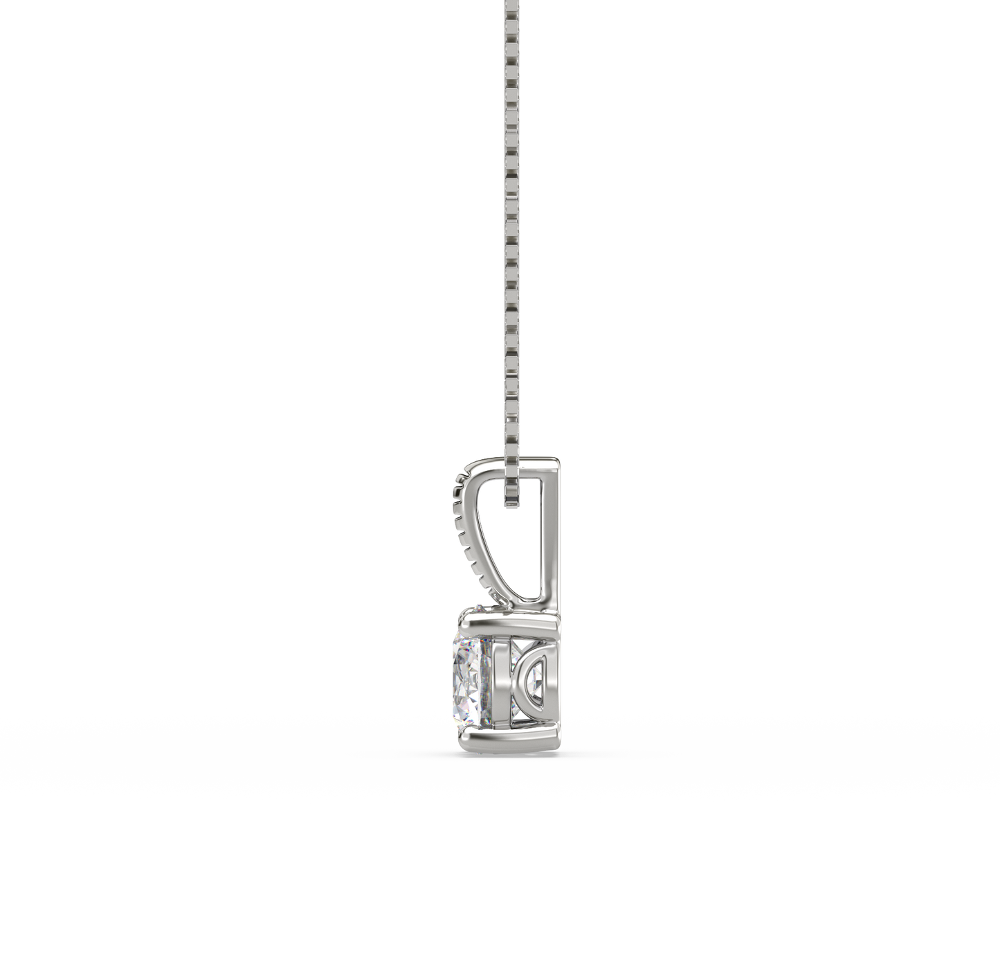 Petra Classic Diamond Solitaire Pendant