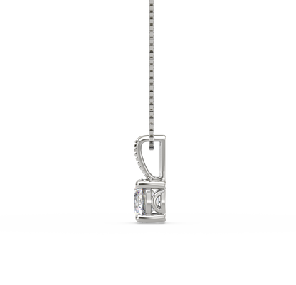 Petra Classic Diamond Solitaire Pendant