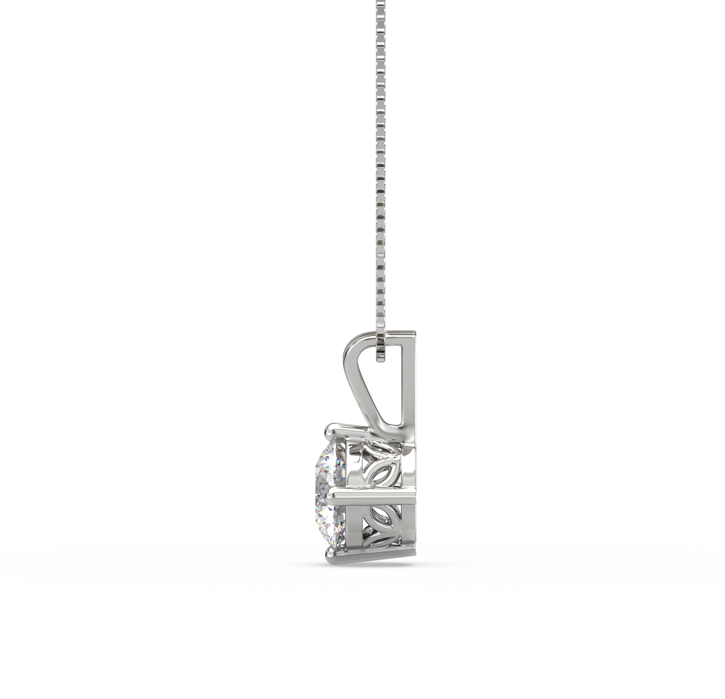 Tyra Single Solitaire Pendant