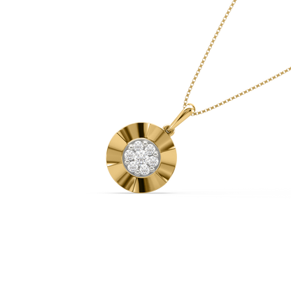 Aris Diamond Cluster Pendant