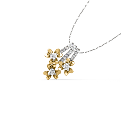 Irina Flower Diamond Pendant