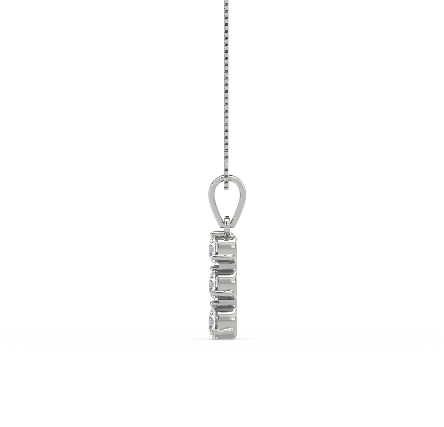 Peggy 3 Diamond Pendant