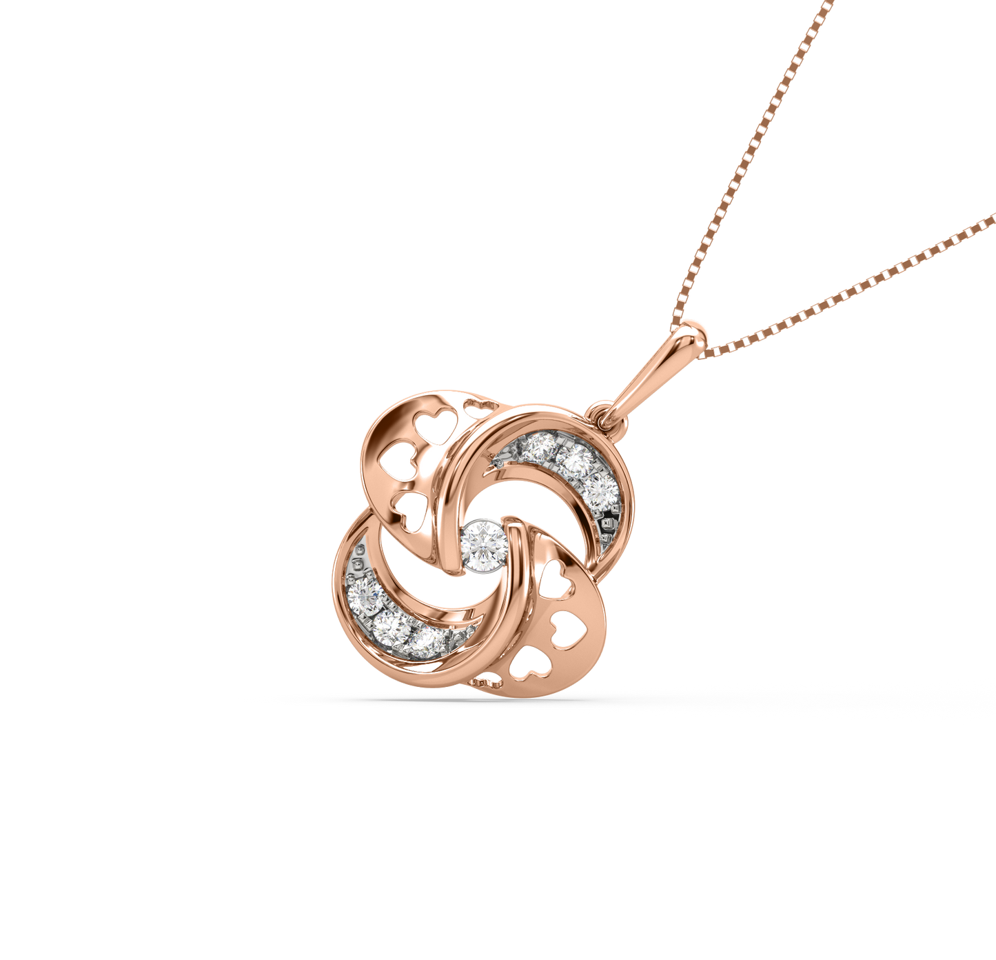 Carmen Entwined Round Pendant