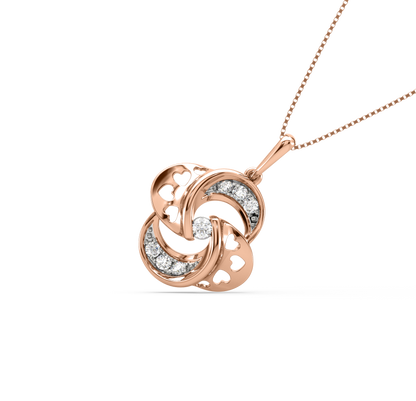 Carmen Entwined Round Pendant