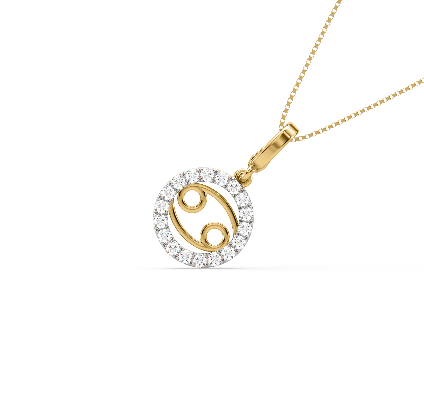 Clementine Cancer Zodiac Pendant