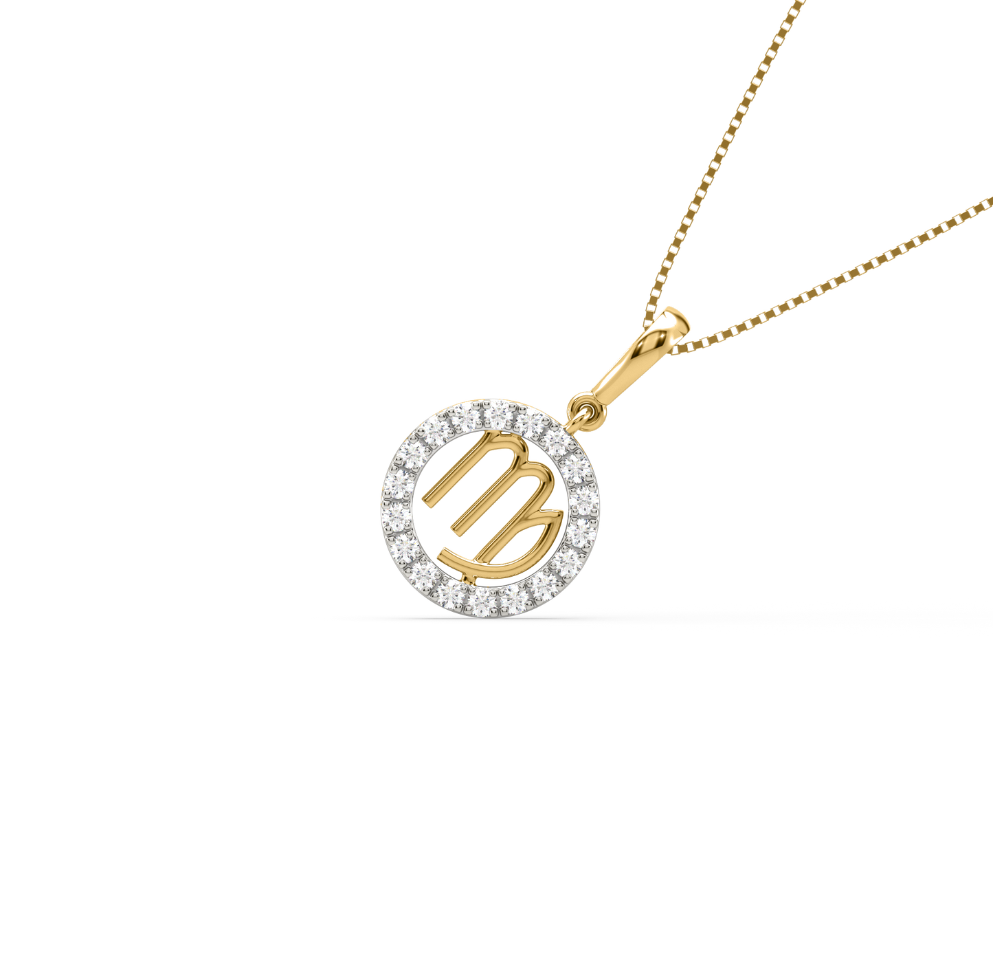 Victoria Virgo Zodiac Pendant