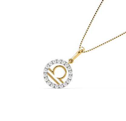 Louise Libra Zodiac Pendant